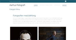 Desktop Screenshot of aarhusfotografi.dk